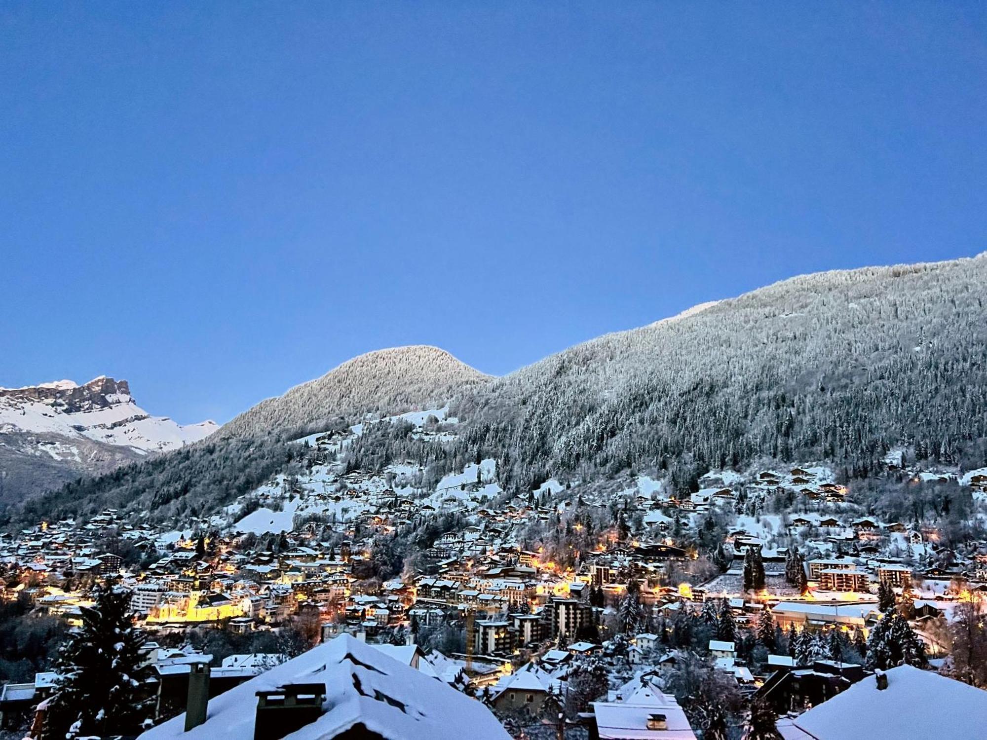 Chalet Mirador Appartement Vue Panoramique Situe A 25 Kms De Chamonix Saint-Gervais-les-Bains Kültér fotó